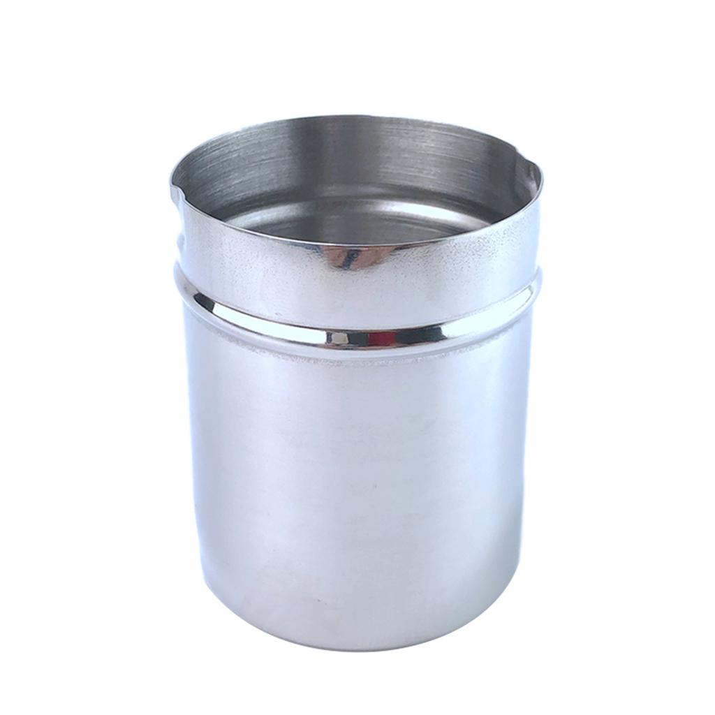 58mm Coffee Dosing Cup Sniffing Mug Grinder Assistant DIY Tools Silver
