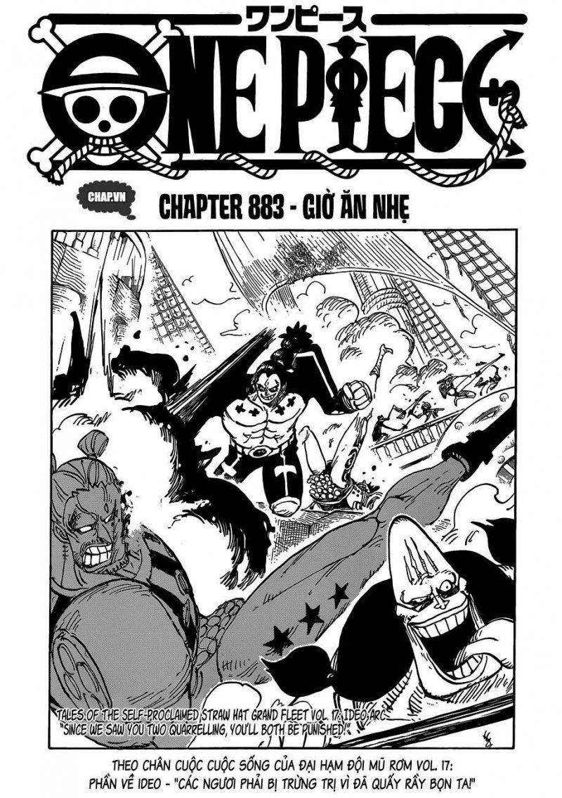 đảo hải tặc - one piece chapter 883 1
