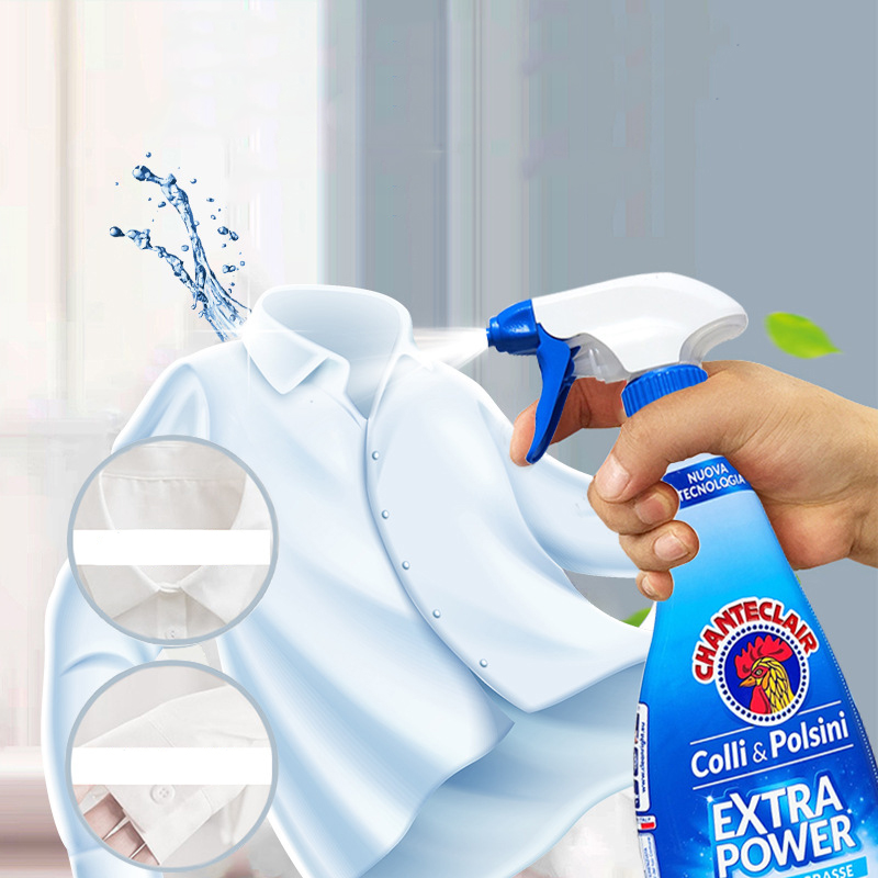 Chai xịt chuyên tẩy đồ quần áo sơ mi trắng Chanteclair Colli&amp;Polsini Ý 500ml