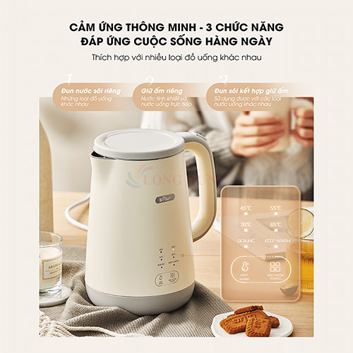 Bình đun siêu tốc Bear SB-ST17T - Hàng chính hãng