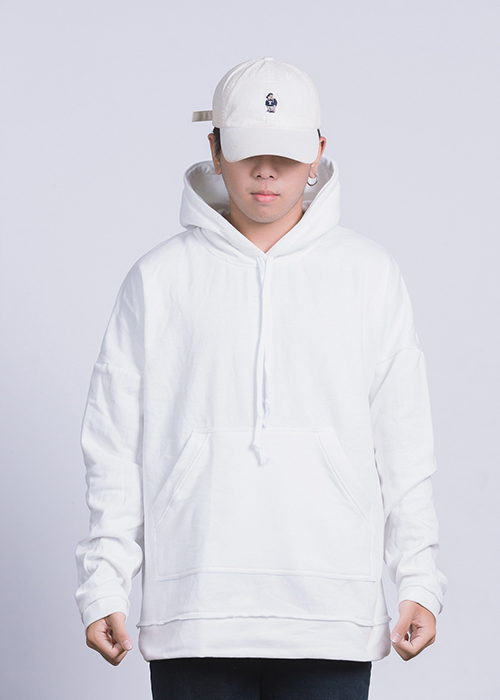 Áo Hoodie Trắng Trơn - White Hoodie