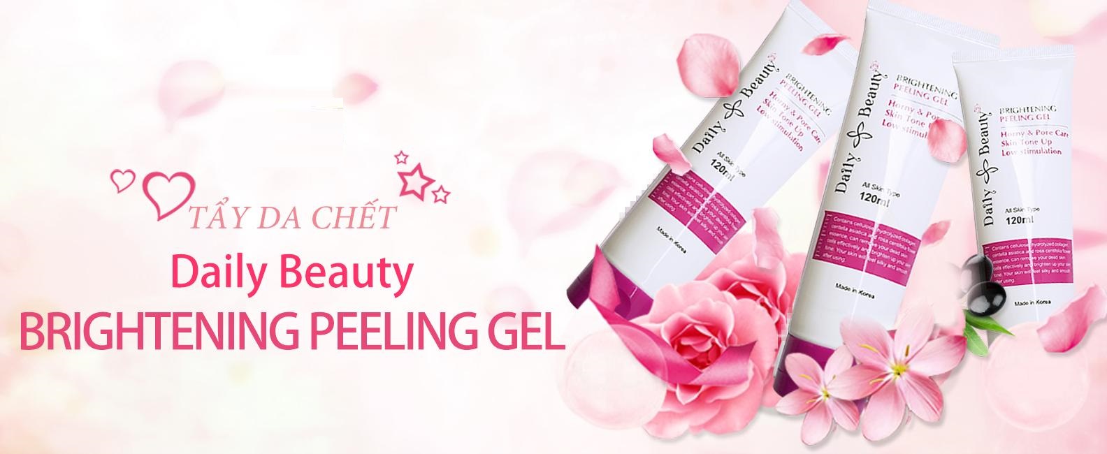 Combo 7 hộp Gel tẩy tế bào chết Daily Beauty Brightening Peeling Gel Hàn Quốc