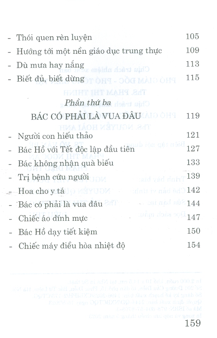 Bác Hồ - Những câu chuyện và bài học