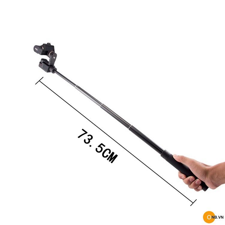 Monopod Tripod gậy kéo dài 73cm tặng mount gắn cho Gopro, Gimbal điện thoại