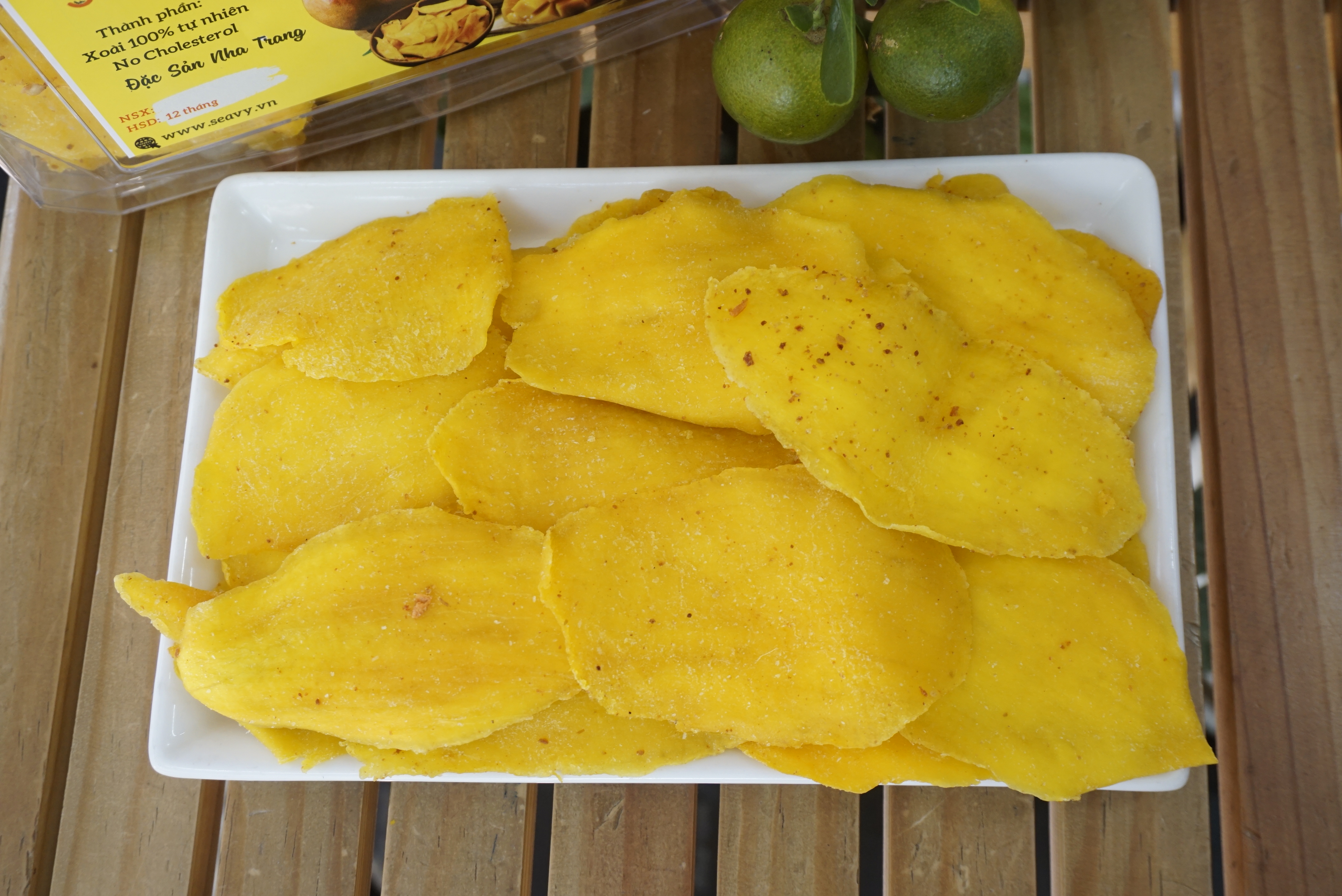 Đặc Sản Nha Trang-️ Xoài Sấy Dẻo Muối Ớt Thơm Ngon, Loại A Chua Cay Ngọt, Seavy Gói 250 Gram