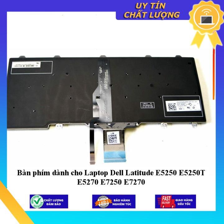 Bàn phím dùng cho Laptop Dell Latitude E5250 E5250T E5270 E7250 E7270 - Hàng Nhập Khẩu New Seal