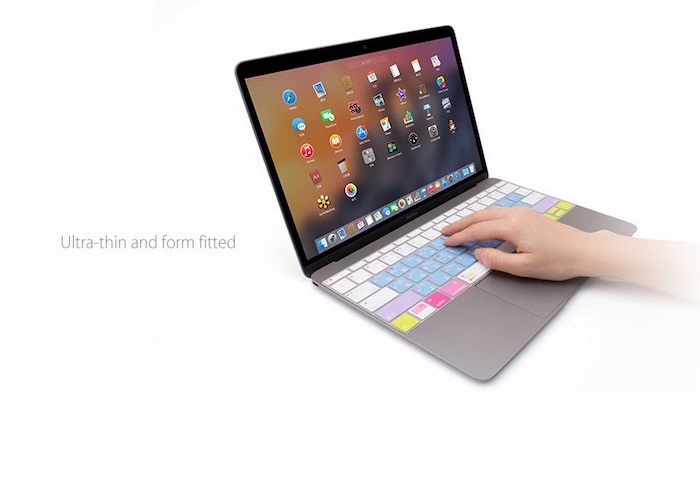 Phủ phím JCPAL Learn Shortcut dành cho Macbook 12Retina và 13Notouchbar-Hàng chính hãng