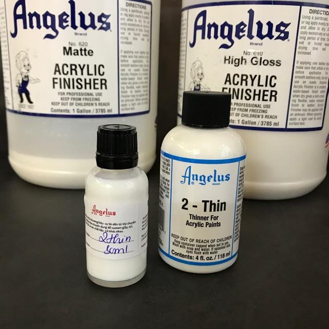 2-Thin Thinner For Acrylic Paints-Dung môi pha loãng sơn Angelus