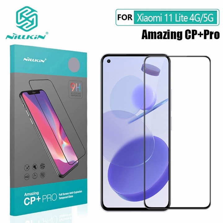 Cường lực cho full Mi 11 Lite 4G/5G/NE Nillkin CP+ Pro - Hàng nhập khẩu