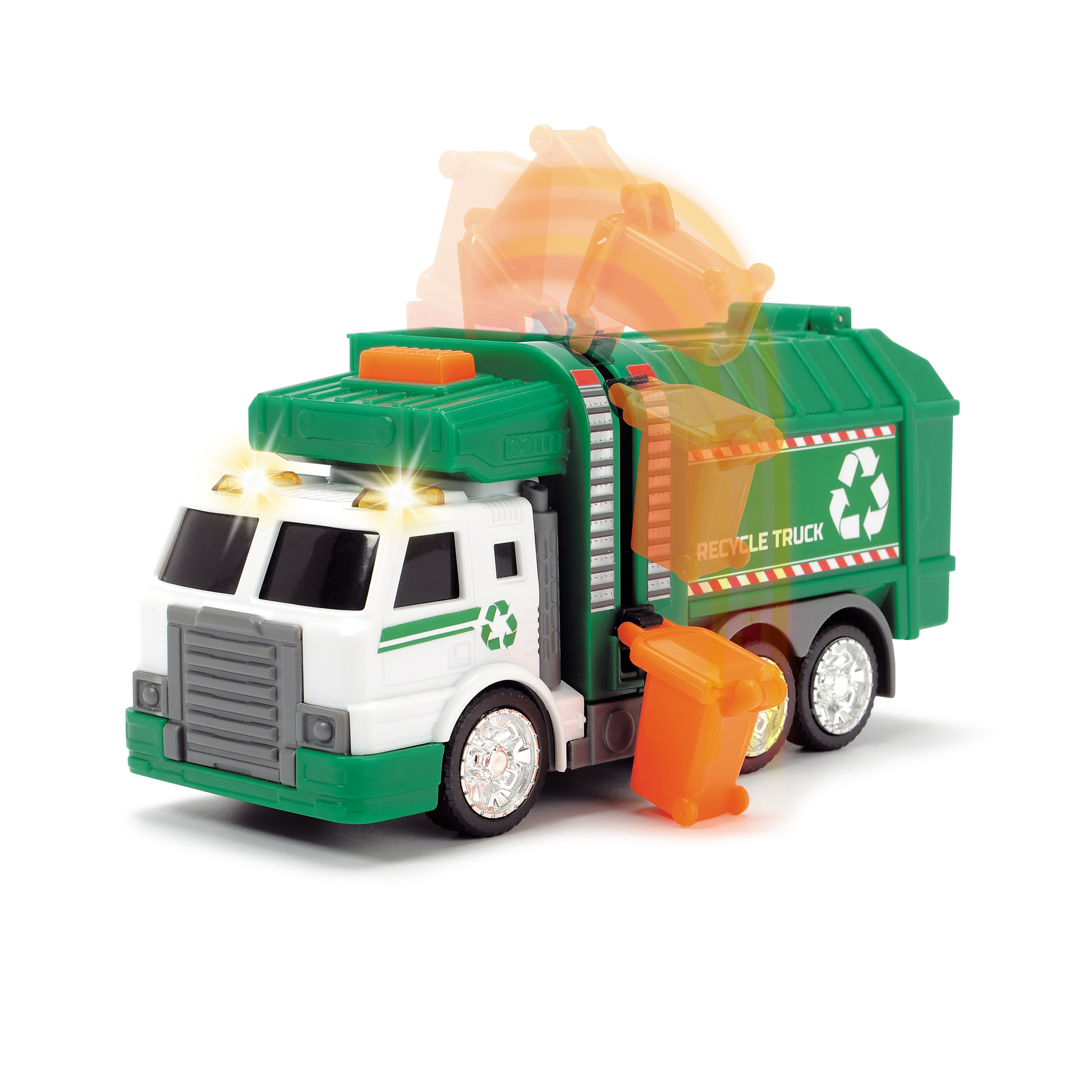 Đồ Chơi Xe Chở Rác Dành Cho Bé DICKIE TOYS Recycling Truck 203302018 - Đồ Chơi Đức Chính Hãng (15 cm)