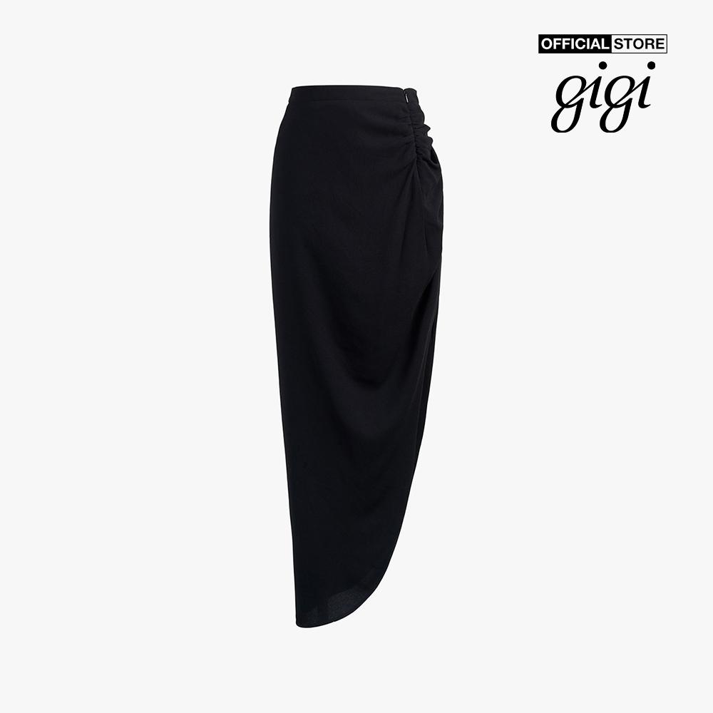 GIGI - Chân váy midi xếp nếp xẻ tà thời trang G3302S222512