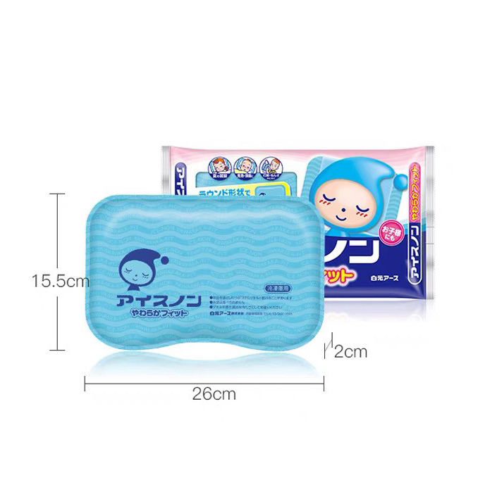 Gối lạnh Hakugen Earth Nhật Bản Làm Mát 3-6 Tiếng Giúp Ngủ Ngon Thư Giãn