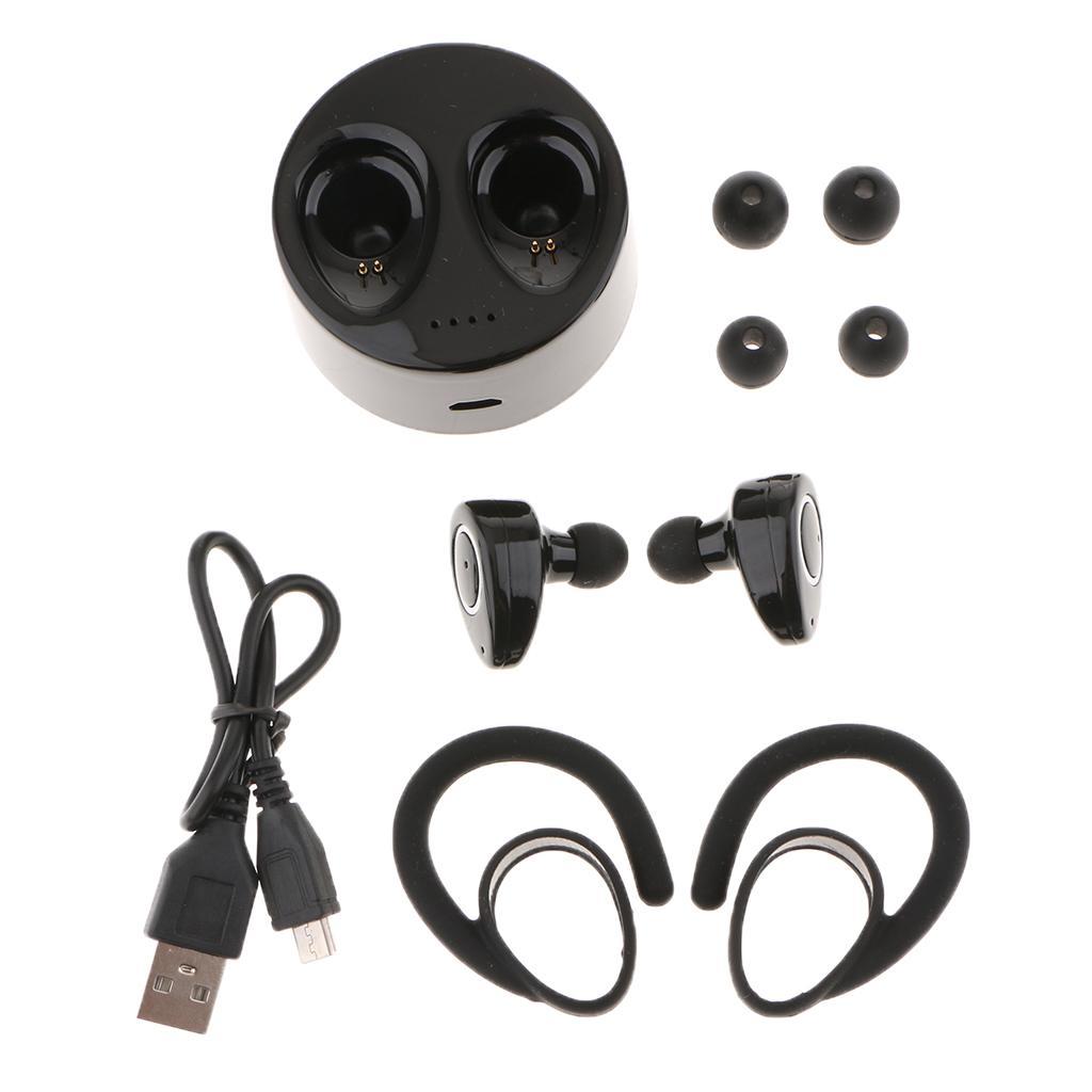 Wireless Mini Bluetooth Twins Stereo In-Ear Earphone Headset Earbuds