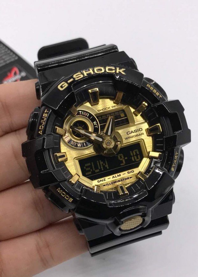 Đồng hồ Casio G-Shock GA-710GB-1A - hàng chính hãng