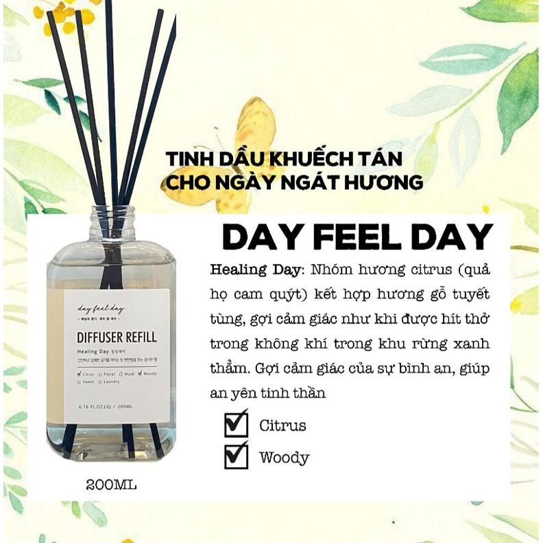 Tinh Dầu Thơm Phòng Hàn Quốc Aronica Refill Diffuser Day Feel Day 200ml