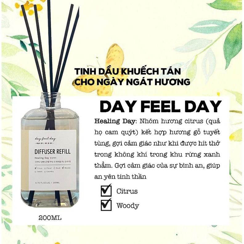 Tinh Dầu Thơm Phòng Hàn Quốc Aronica Refill Diffuser Day Feel Day 200ml