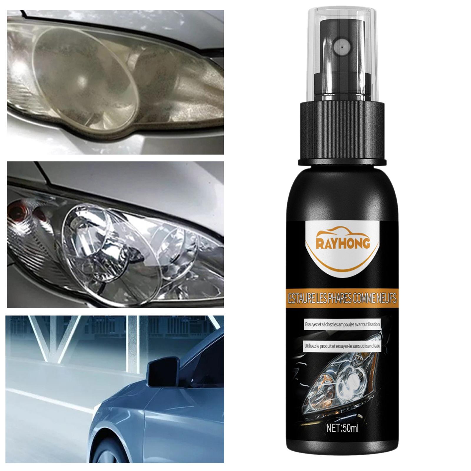 Car Headlight Renewal Polish Car Assecories Car Headlight Repair Fluid Spray
