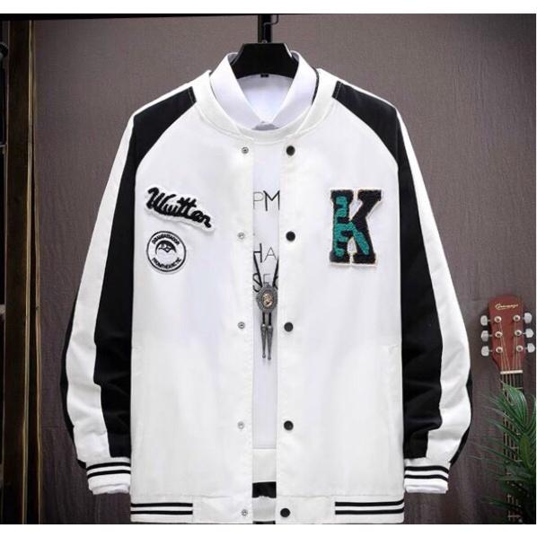 Áo khoác bomber nam nữ họa tiết mới cực HOT