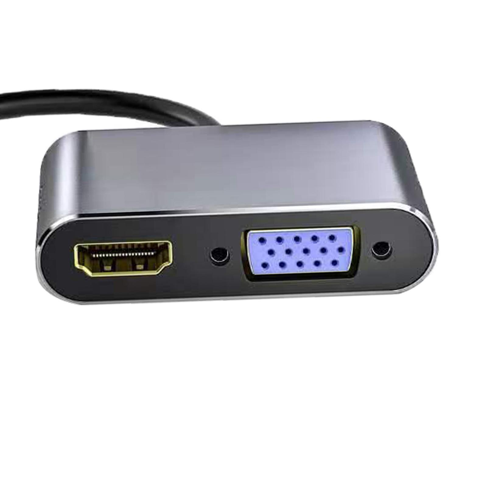 New Type-C Hub Dock USB 3.0 VGA Adapter Expansion Splitter for Pro