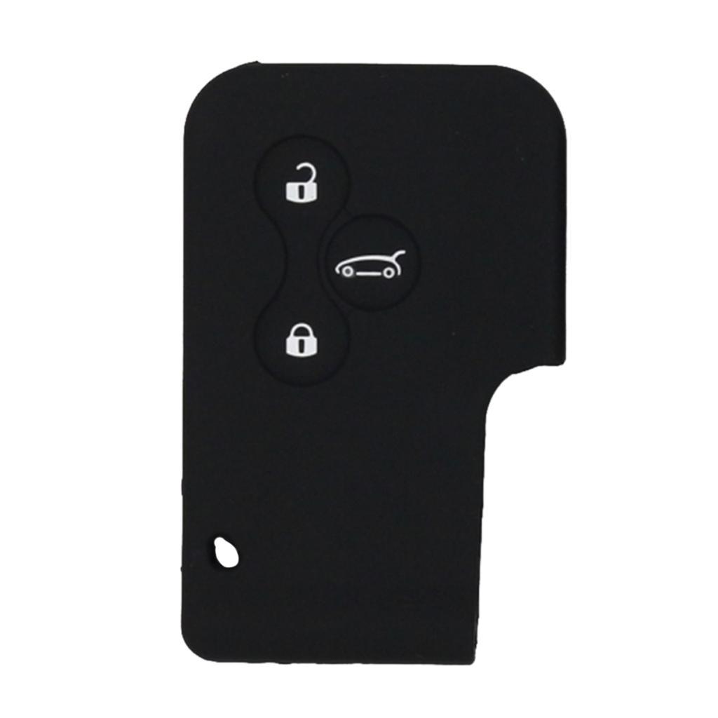 Car Smart Key Fob 3 Button Silicone Protector Cover Case For
