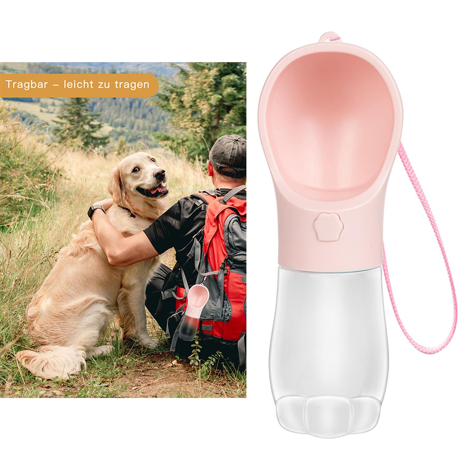 350ml Dog Water Bottle For Small Large Dogs for Walking Food Grade Plastic