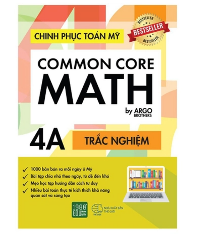 Sách - Common Core Math - Chinh phục toán Mỹ 4A