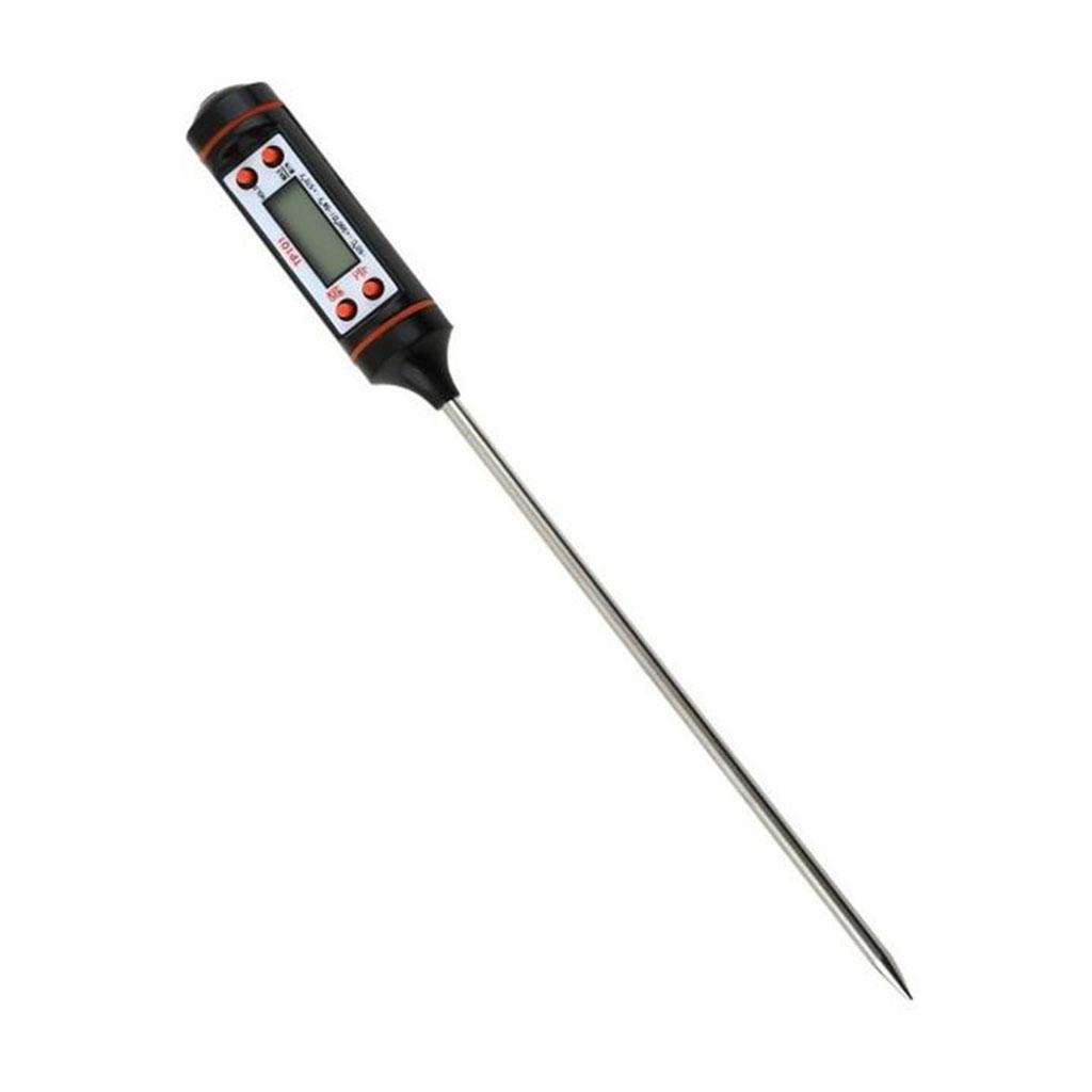 LCD Food Thermometer Kitchen Cooking Baking Temperature Sensor Probe