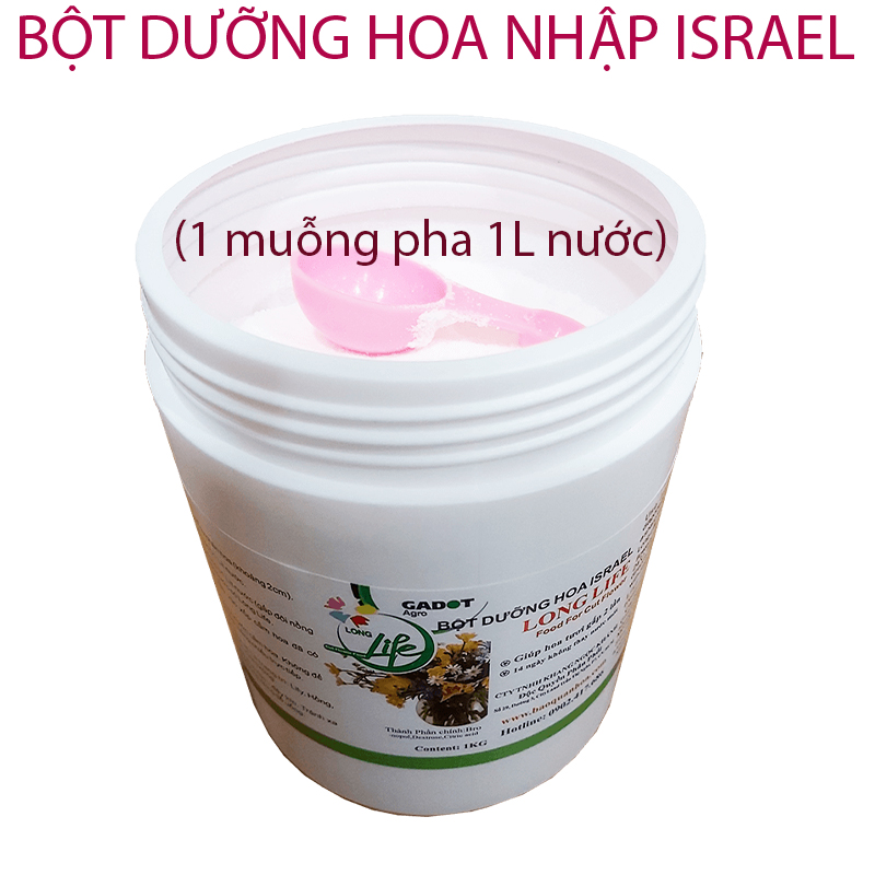 Thuốc cắm hoa lâu tàn Longlife SG nhập khẩu Israel giúp hoa cắm xốp tại Shop Hoa Florist tươi gấp 2 lần và hạn chế thay hoa định kỳ