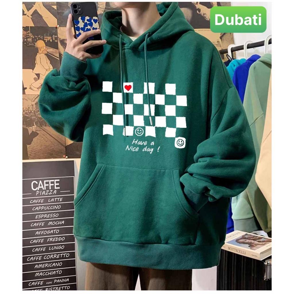 ÁO NỈ, ÁO KHOÁC HOODIE CARO NICE DAY SIÊU NGẦU NAM NỮ PHONG CÁCH HÀN QUỐC CAO CẤP MỚI - DUBATI FASHION