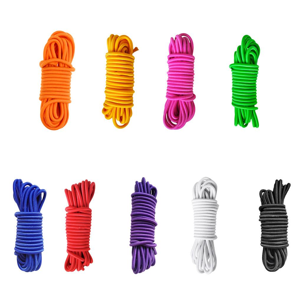 4mmx5m Elastic Bungee Rope Shock Cord Tie Down for Boat Trailer