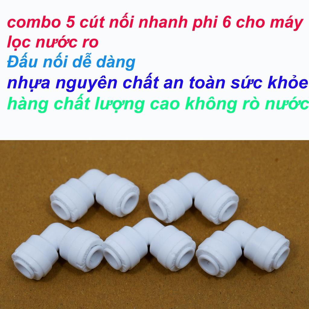 CÚT NỐI NHANH PHI 6 MÁY LỌC NƯỚC RO HÀNG ĐẸP GIÁ RẺ HÀ NỘI