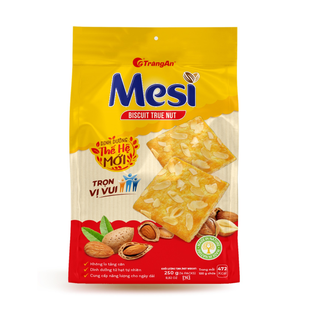 Bánh quy hạt dinh dưỡng Mesi túi 105g