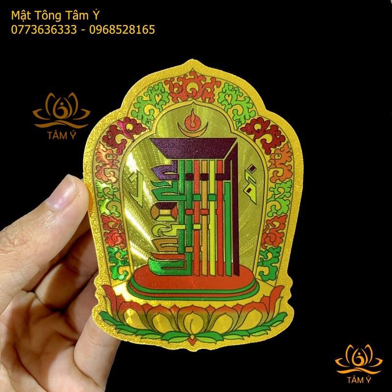 Miếng dán Thời Luân Kim Cang Kalachakra