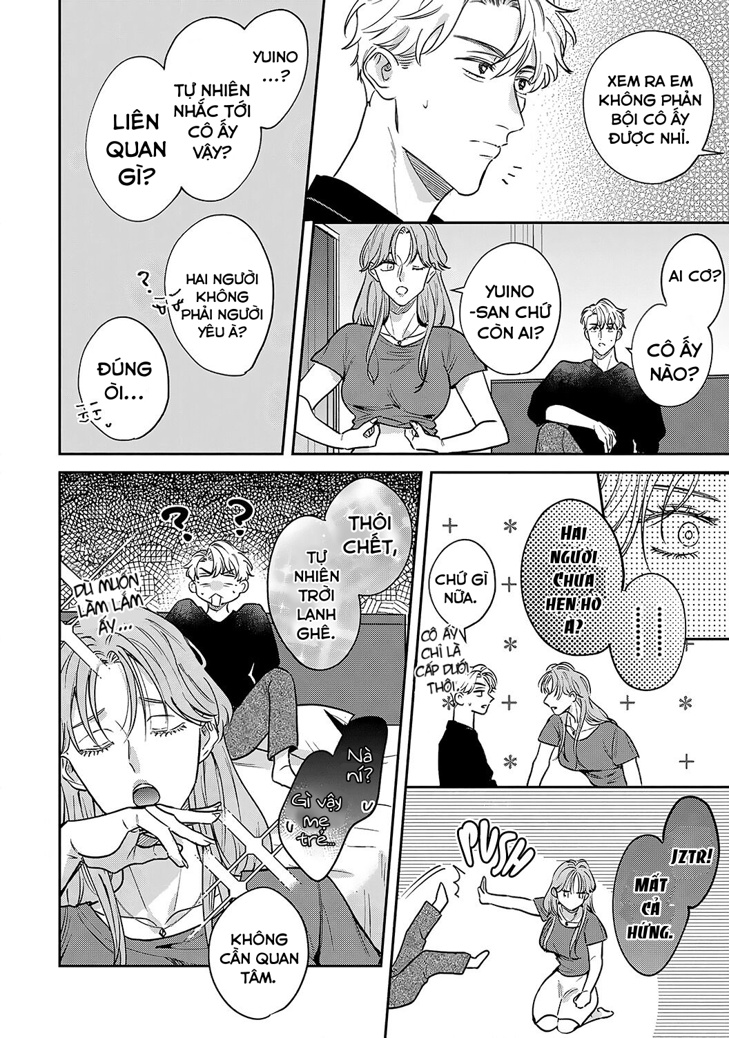 tôi không thể chỉ biết yêu thôi - cấp trên hay soi mói và cấp dưới nghiện mùi chapter 12.1 16