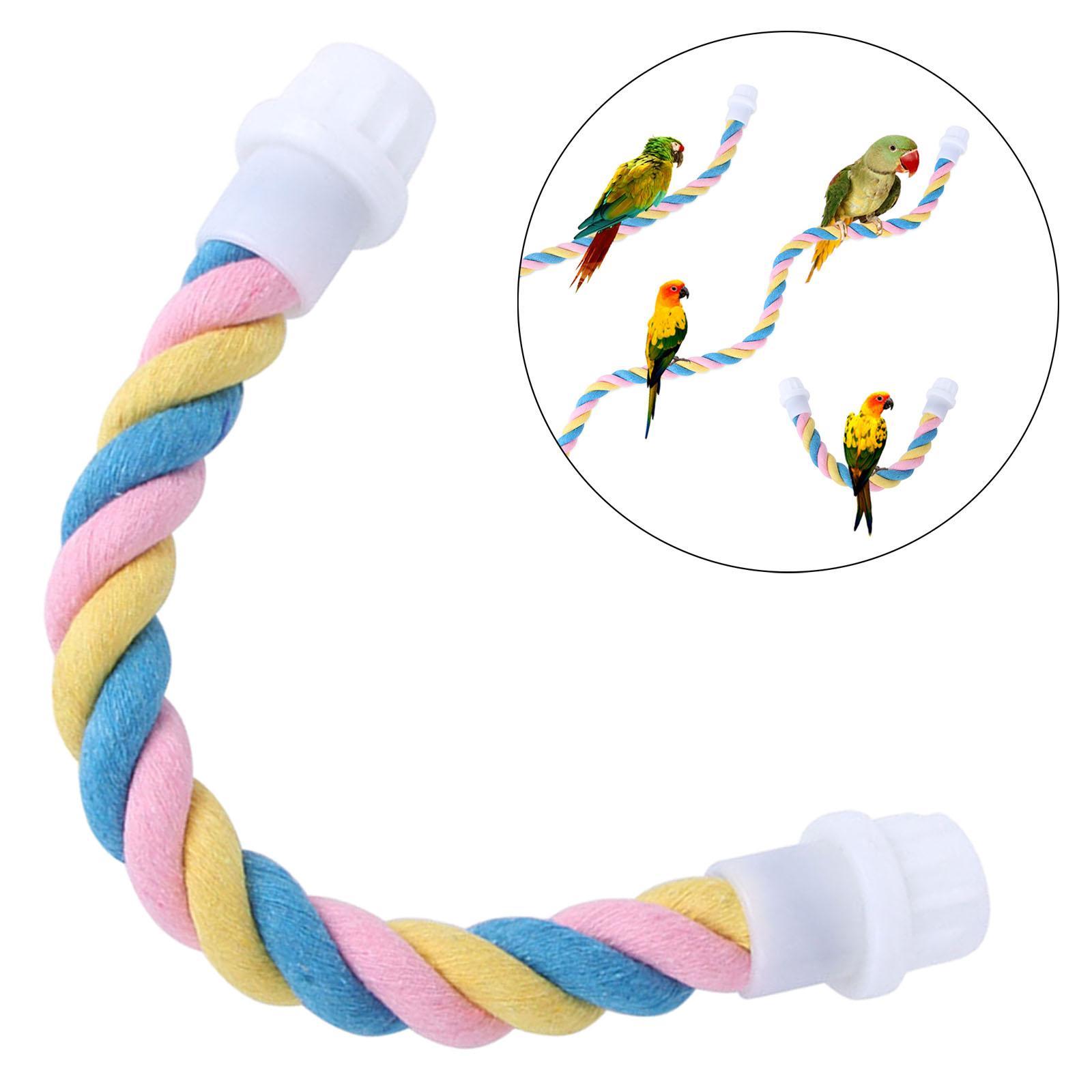 Bird Rope Perch Stand Climbing Rope for Parrot Standing Toy