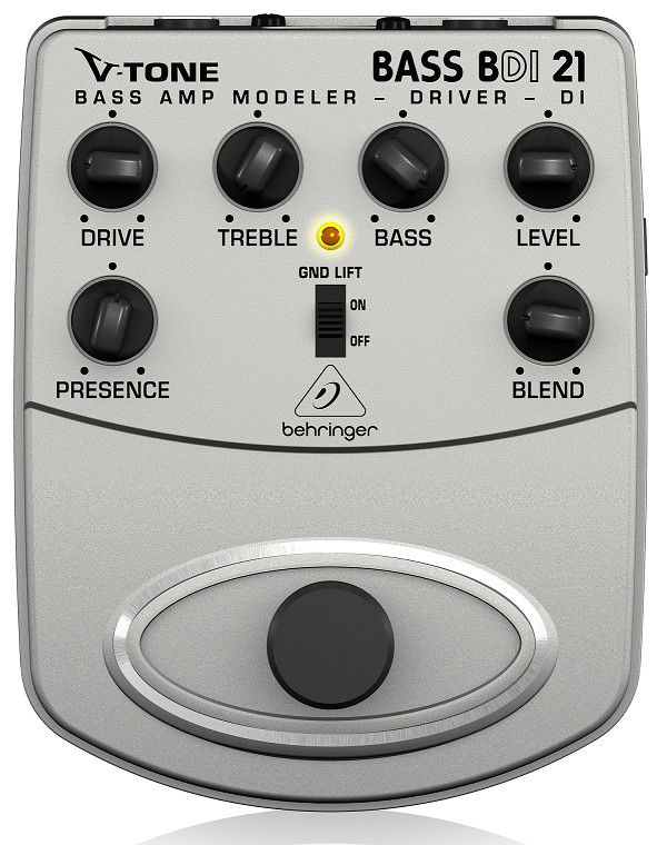 Guitar Stompboxes - Phơ cục - Fuzz - Behringer BDI21 Bass Amp Modeler/Direct Recording Preamp/DI Box- Hàng chính hãng
