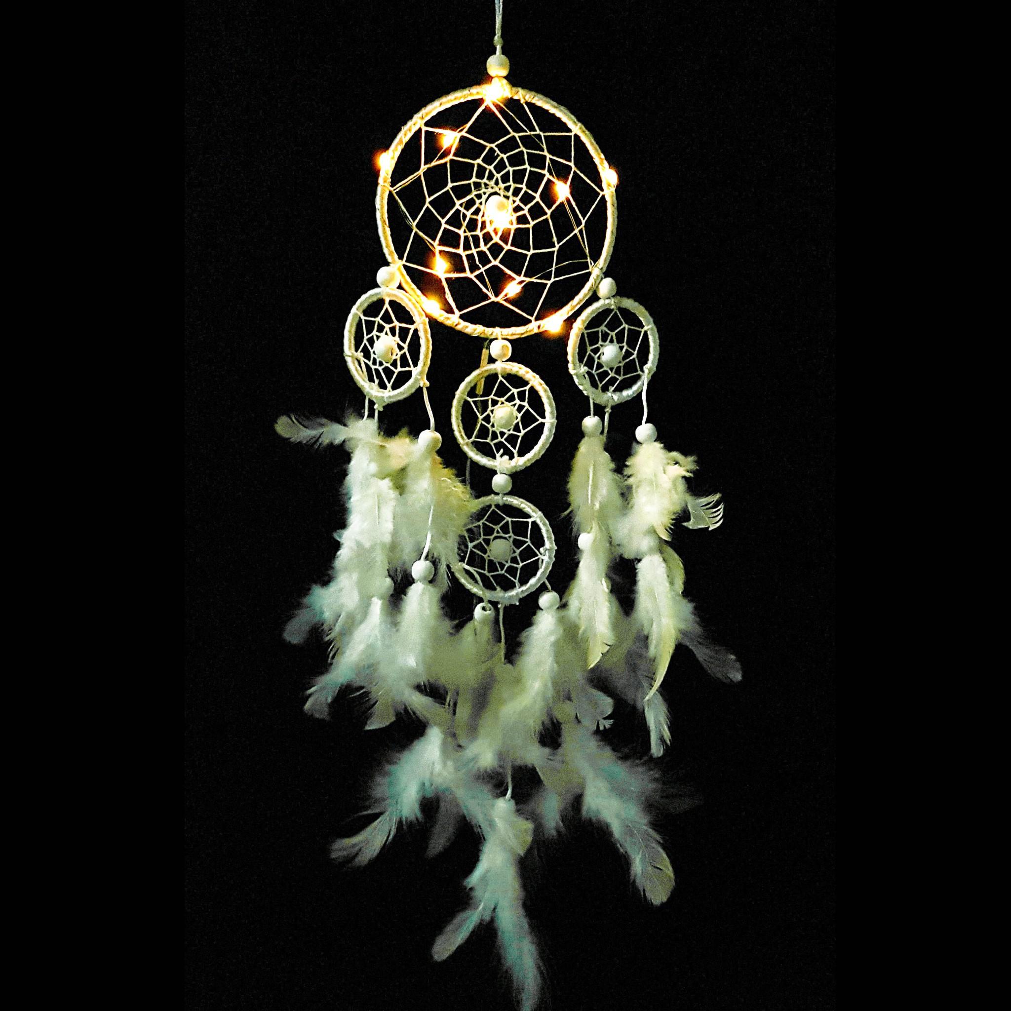 Dreamcatcher Lông Vũ Trắng