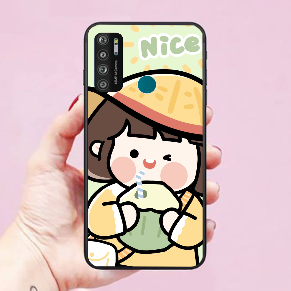 Ốp lưng điện thoại dành cho VSMART Live 4 Hình Cô Bé Dễ Thương - Hàng chính hãng