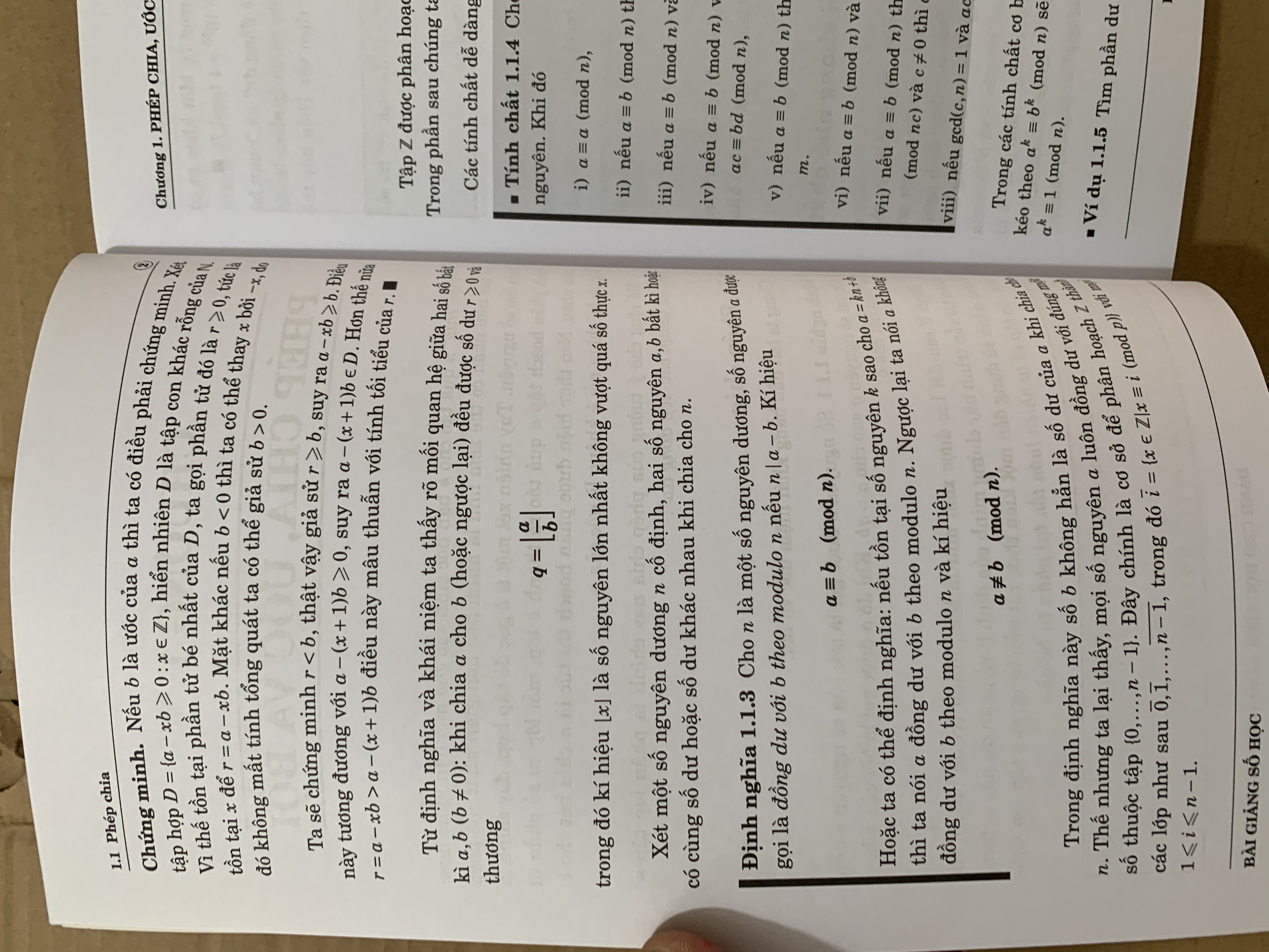 Bài giảng số học