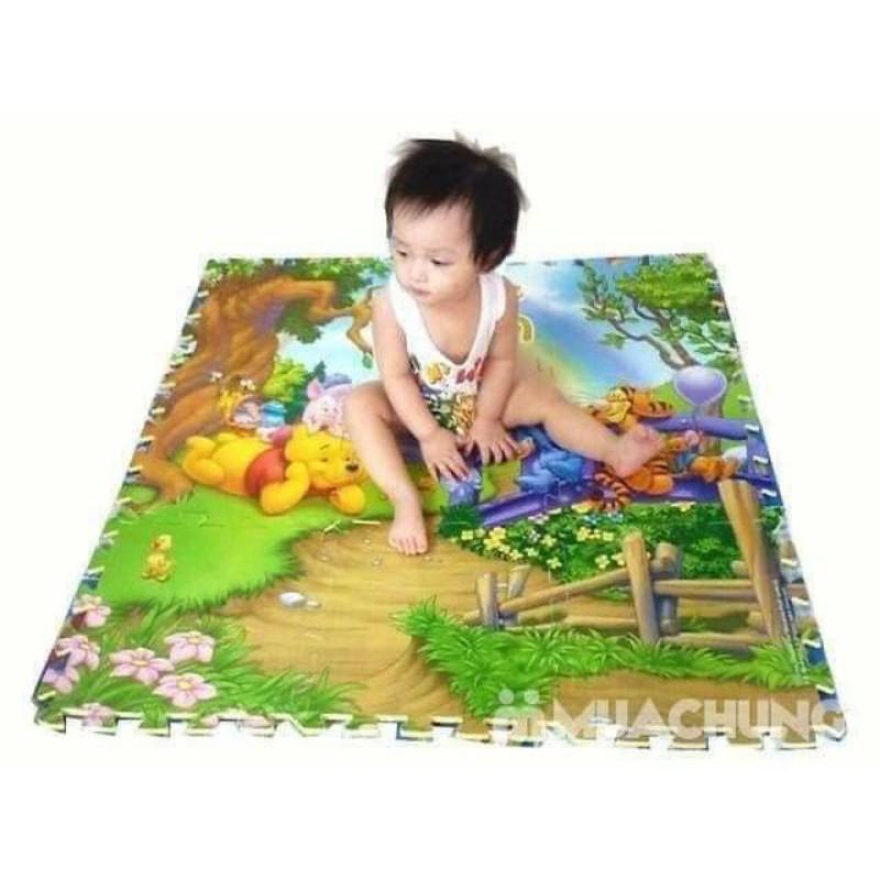 Thảm ghép-Thảm Xốp Ghép Trải Sàn Hoạt Hình 60x60 Cm