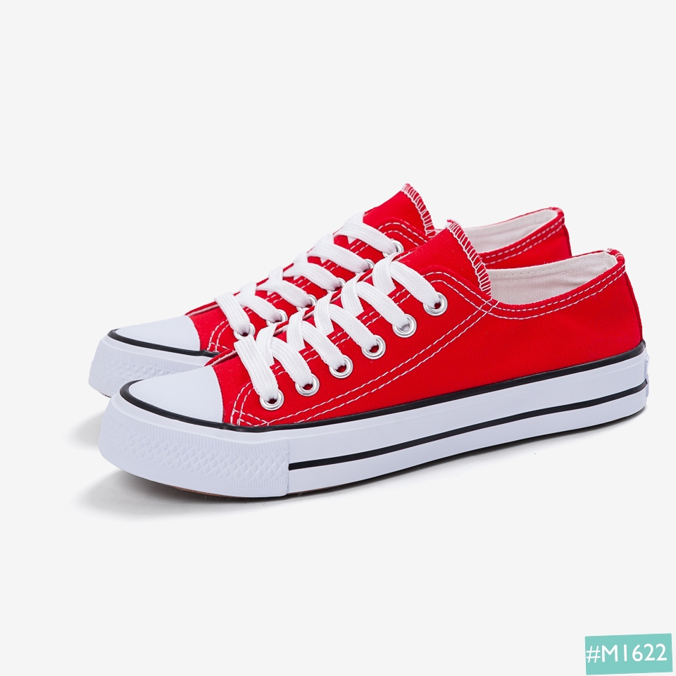 Giày Cặp Đôi Nam Nữ Classic MINSU M1622 Phong Cách Sneakers Bata Thể Thao Hàn Quốc Cực Đẹp Khi Đi Chơi Đi Học, Du Lịch