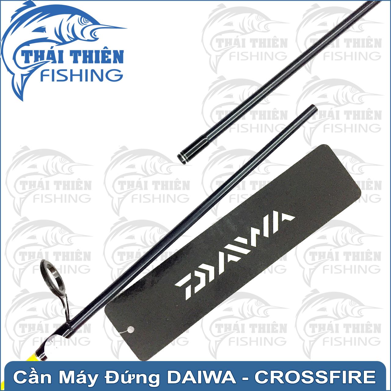 Cần Lure Máy Đứng Daiwa Crossfire 662 (1.98m), 702 (2.14m)