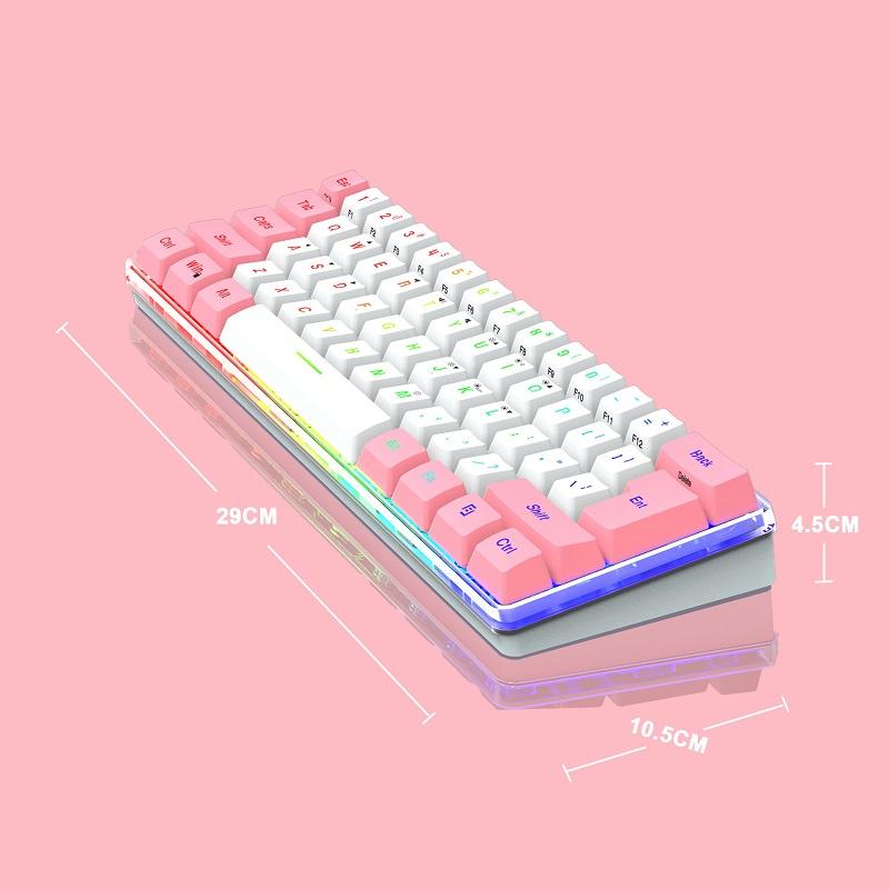 61 Phím Bàn Phím Có Dây Chơi Game Wired Fingerboard Keyboard