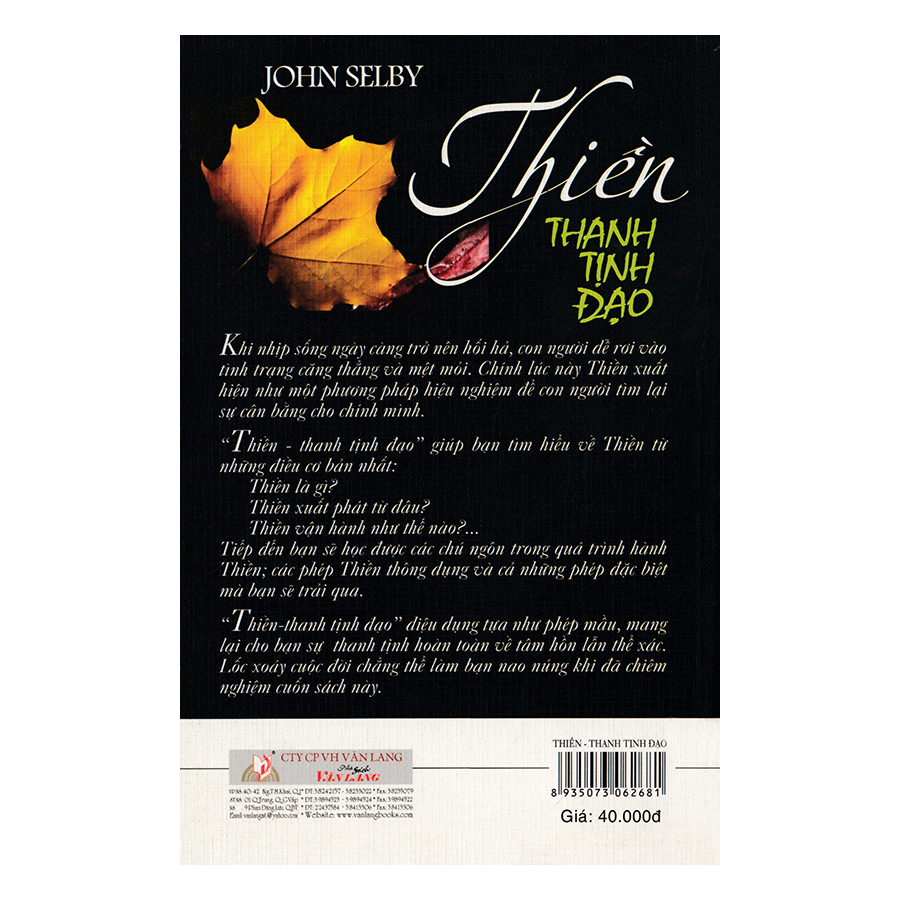 Thiền Thanh Tịnh Đạo