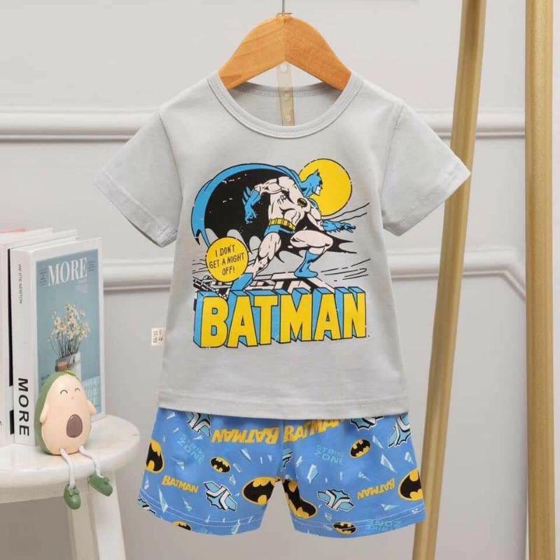 Sét bộ quần áo cộc tay trẻ em nam và nữ chất liệu cotton 4 trieu cho bé 7- 20kg