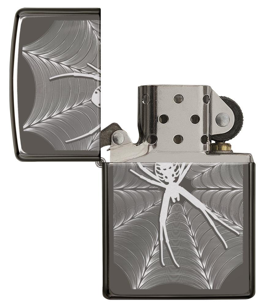 Zippo 29733 Spider & Web Design
