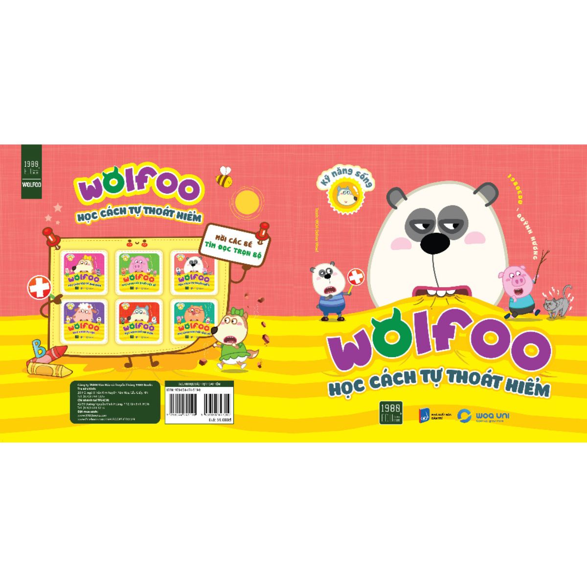 Kỹ Năng Sống - Wolfoo Học Cách Tự Thoát Hiểm