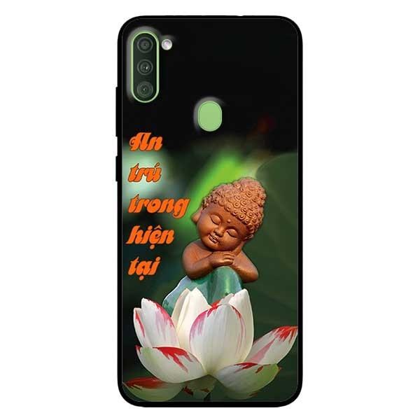 Ốp lưng dành cho Samsung Galaxy A02 - A02s - mẫu An Trú Sen Trắng