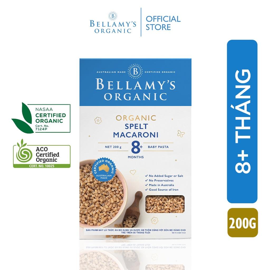 Nui Dinh Dưỡng Hữu Cơ Hình Ống Từ Lúa Mì Bellamy's Organic