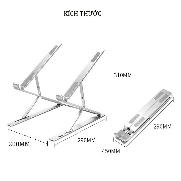 Giá đỡ Laptop thanh chữ X (nhựa và nhôm đúc